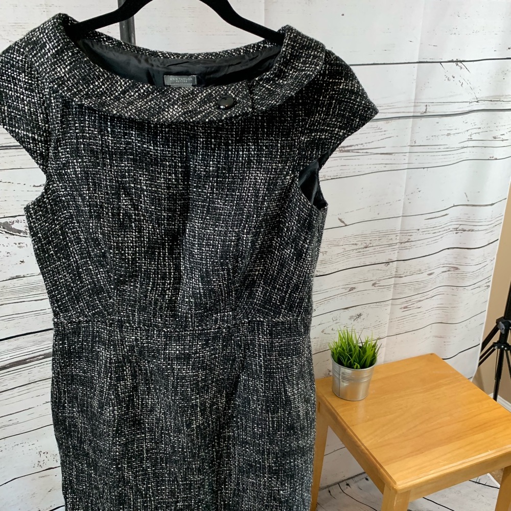 Ann Taylor Tweed Dress